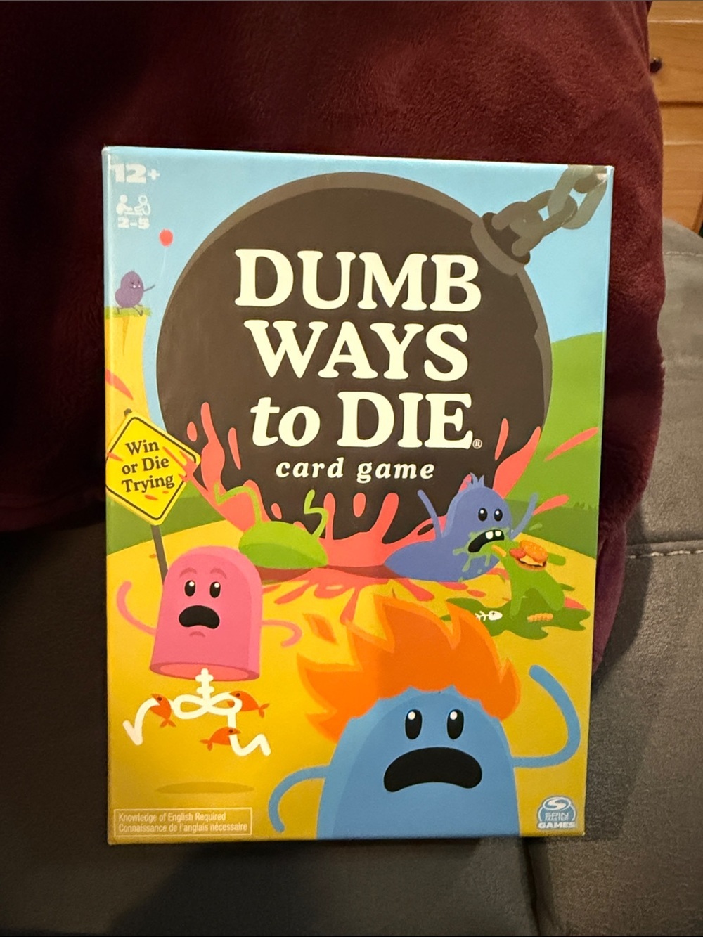 Dumb Ways to Die Card Game - Blue & Multi
